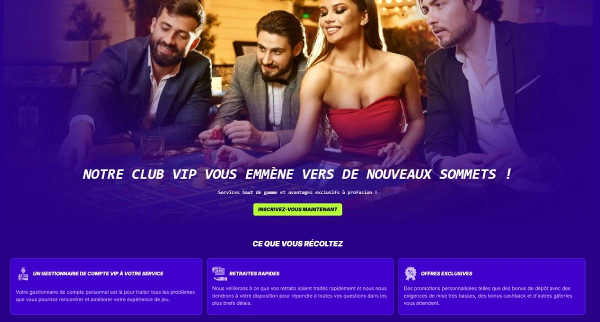 upspinz casino programme vip